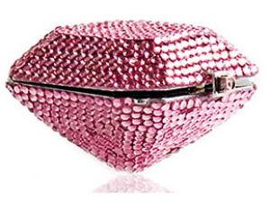 Leiber Pink Crystal Minaudiere