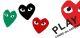 Comme des Garcons Play Red