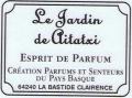 Parfums et Senteurs du Pays Basque Le Jardin de Aitatxi